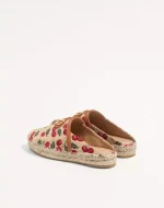 Valentino Vlogo Signature Mule With Cherryfic Motif 25Mm - Image 4